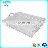 Kingmei OEM Thickened Rectangle Tabletop Acrylic Towel Tray thumbnail-4