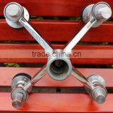 Stainless Steel Glass Curtain Wall Spider Fitting Stainless Steel Routel YK-8101 thumbnail-3
