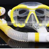 Hot CE Approval 2016 Hot Sale Water Sports Training Snorkeling Equipment Anti-Fog Silicone Scuba Diving Mask Snorke thumbnail-2