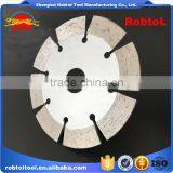 4" 14mm High Segmented Diamond Saw Blade Angle Grinder Circular Cutting Disc Disk Wheel Universal Stone Brick Block Concrete thumbnail-5