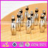 2016 New Arrival Kids Wooden Bowling,fashion Children Wooden Bowing,pretend Play Baby Wood Bowling W01A155 thumbnail-2
