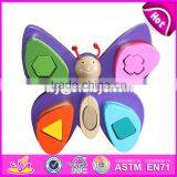 New Design Kids Geometry Sorting Wooden Learning Toys for Toddlers W13D024 thumbnail-1