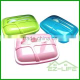 free sample eco friendly promotional gift best silicone plastic insulated thermos lunch box container for kids