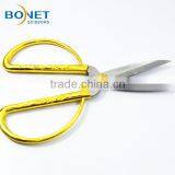 S11006 FDA Qualified 6-3/4" Zinc-Alloy Gold Handle Tailor Ribbon Scissors thumbnail-3