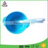 2016 Best Selling Eco-friendly Resistant Baby Feed Tools Set Food Grade Silicone Feeding Bowl With Silicone Feeding Spoon thumbnail-1