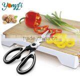 Multipurpose Stainless Steel 6 in 1 Kitchen Cutter Knife Scissor thumbnail-1