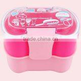 1400ML 2 Layers of Bowknot Bento Lunch Box thumbnail-5