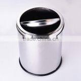 Office Recycling Garbage Bin With Swing Cover thumbnail-1