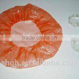 Orange Plastic Shower Caps for Woman thumbnail-1