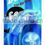 New Product Long Lasting PVC Dophine Car Air Freshener With Cupula