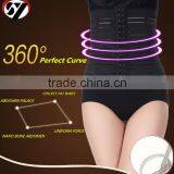 3 Hooks Black Postnatal Breathable Free Sample Belly Shaper Body Shaper for Women thumbnail-1