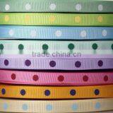 Cheap Custom Grosgrain Designer Printed Ribbon With Logo