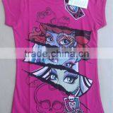 Latest Design Children Cotton T-shirts , Girls Premium Qualty Printed Cotton T-shirts thumbnail-1