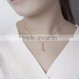 Woman Collar Diamond Platinum Necklace thumbnail-4
