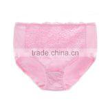 Pink 95% Cotton 5% Spandex With Lace Sexy Fancy Woman Underwear thumbnail-1