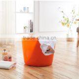 Plastic Laundry Basket With Handle Dirty Clothes Storage Basket thumbnail-3