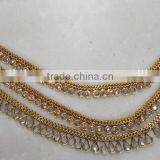 POLKI SIDE TIKA GOLD TONE Hair Accessory thumbnail-1