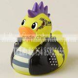 Customized Punk Rock Bath Duck Toy , Punk Rubber Duck thumbnail-1