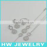 925 Sterling Silver Bridal Jewelry Set thumbnail-1