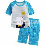 New Arrival 2017 Cotton Fashion Kids Wholesale Children's Clothing Boutique Baby Summer Clothes Family Kids Pajamas thumbnail-4