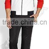 Pop Fashion Zip Jacket Set,double Layer Collar Neck Jacket and Track Pants,high Quality Jacket From Factory Cheep Price thumbnail-1