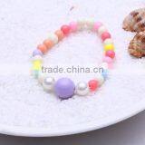 Zm35070a Cute Girl Fashion Bead Necklace Set Children Plastic Bracelet Accessory thumbnail-4