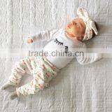 2017 Autumn Baby Boy Clothes Cotton T-shirt+Pants Newborn 2pcs Suit Baby Girl Clothes thumbnail-5