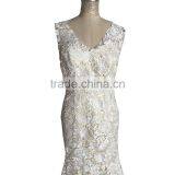 China OEM Supply Backless Lace Sheath Wedding Dresses Made In China thumbnail-3