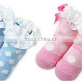 18 Designs Are in Stocked, Socks ; 3D Carton Socks for Lovely Baby , Newborn Baby Kids Girl Anti-slip Lace Floral Socks thumbnail-3