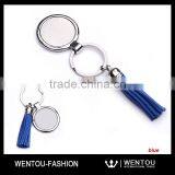 Vintage Gift Monogram Tassel Preppy Keychain thumbnail-3