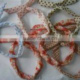 Bestdress Quanzhou Walson Headband Colorful Polka Dot Head Wrap Soft Hair Band LADY Rhinestone Wide Headwrap thumbnail-2