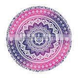 Alson Drop Shipping Sunshine Bath Hiking Camping Picnic Home Window DaySeventh Round Hippie Tapestry Beach Throw Roundie Mandala thumbnail-1