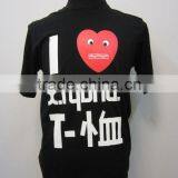 Customized Cotton Printed t-shirts O-neck