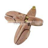 American Red Cedar Wood Type Wooden Shoe Stretcher With Metal Cap thumbnail-3