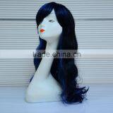 Heat Resistant Synthetic Fiber Ombre Wig,Natural Scalp Synthetic Hair Wig thumbnail-3