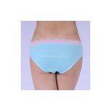 Hot Girl Pants Stretch Cotton Boyleg Laced Cotton Panties Plain Underwear Cute Solid Color Brief Intimate Lingerie Underpants thumbnail-2
