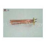 Oval Flange Industrial Electric Copper Heating Element For Gas , 2500W / 230V