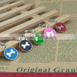 Personalized Engraved Designers Round Bone Pet ID Tag Dog Tag Cat Tag thumbnail-4