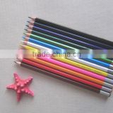 HIGH QUALITY 12PCS WATER COLOR PENCILS IN PAPER BOX PASSED EN71 LISHUI FACTORY