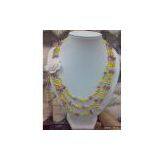 Crystal and Gemstone Necklace-Designer Jewelry thumbnail-1