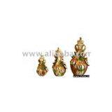 Casita Braided Vase Set of 3 - With Rings thumbnail-1