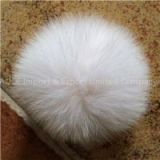 Real Fox Mink Rabbit Fur Ball As Accessories On Cap Hat Bag Or Garment
