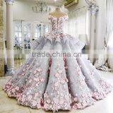 Elegant A-Line Sweetheart Neckline Spaghetti Straps Floor-Length Lace Wedding Dress WD807 thumbnail-2