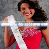 Beautiful Satin Printed Bachelorette Sash thumbnail-2