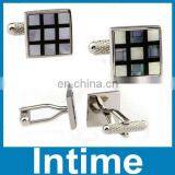 2014 Fashion Abalone Jewelry Making Cufflinks Men's Jewelry High Quality thumbnail-1