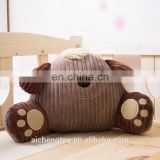 2017 new products baby pillow high quality plush animal doll