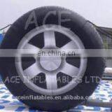 Hot Sale Funny Black Inflatable Roller Wheel for Adults