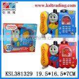 mini music snowflake plastic telephone toy