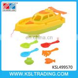 Nice design beach toys kids plastic boat set for sale
