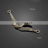 Wholesale Animal Bird Swallow Shape Pendant Alloy Pendant Shoes Accessories thumbnail-5